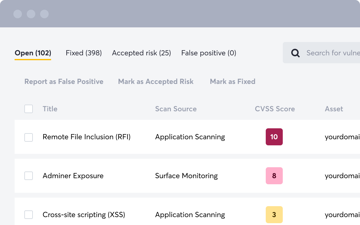 A solution that only produces relevant results